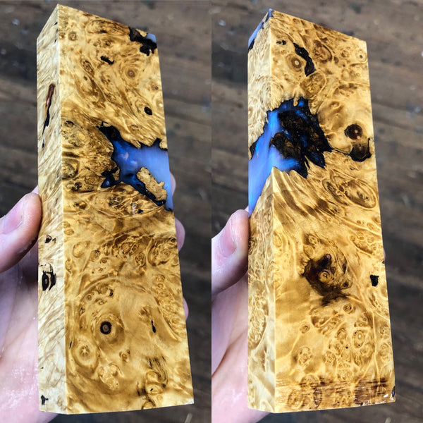 Box Elder Burl Hybrid Blank