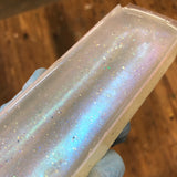 Translucent Color Shift Resin with Holographic Flakes Blank