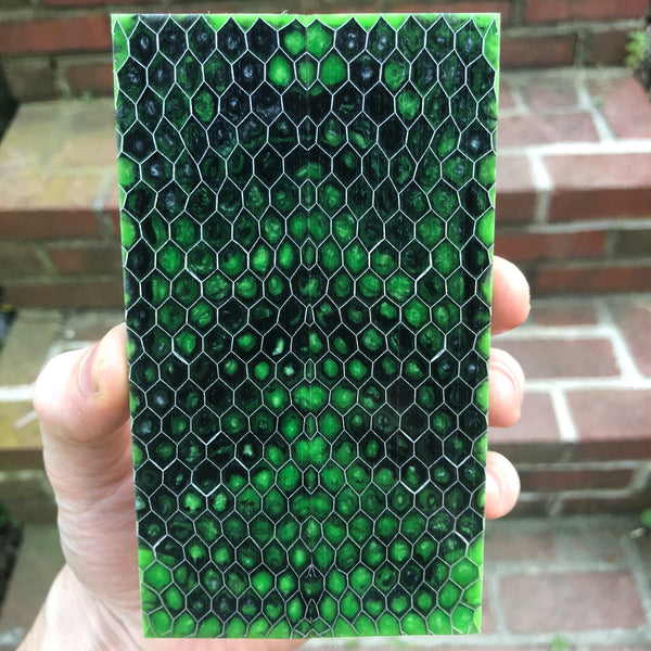 Honeycomb Resin Knife Scales