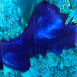 Dyed Box Elder Burl Galaxy Knife Scales 6 1/8”L x 2 5/8”W x 1/4” thick