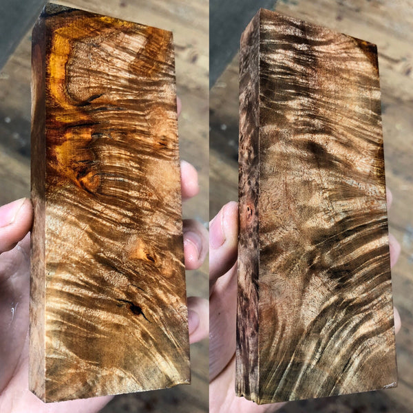 Spalted Maple Burl Blank