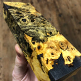 Dyed Buckeye Burl Hybrid Blank 5 1/2”L x 1 7/8”W x 1 1/16” thick