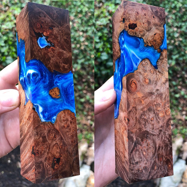 Maple Burl Hybrid Blank