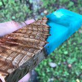 Redwood Burl Hybrid Blank 5 1/8”L x 1.5”W x 3/4” thick