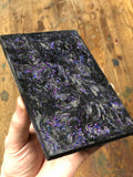 Shredded Carbon Fiber Blue/purple Holo Shred Slab Blank 5 15/16”L x 3 7/8”W x 3/8”+ thick