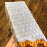 Red Mallee Burl Hybrid Honeycomb Blank
