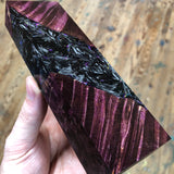 Dyed Maple Burl Carbon Fiber Resin Blank