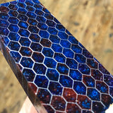 Box Elder Burl Honeycomb Galaxy Blank