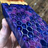 Red Mallee Burl Honeycomb Hybrid Blank