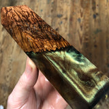 Redwood Burl Chameleon Resin Blank 6 1/8”L x 1 9/16”W x 1” thick